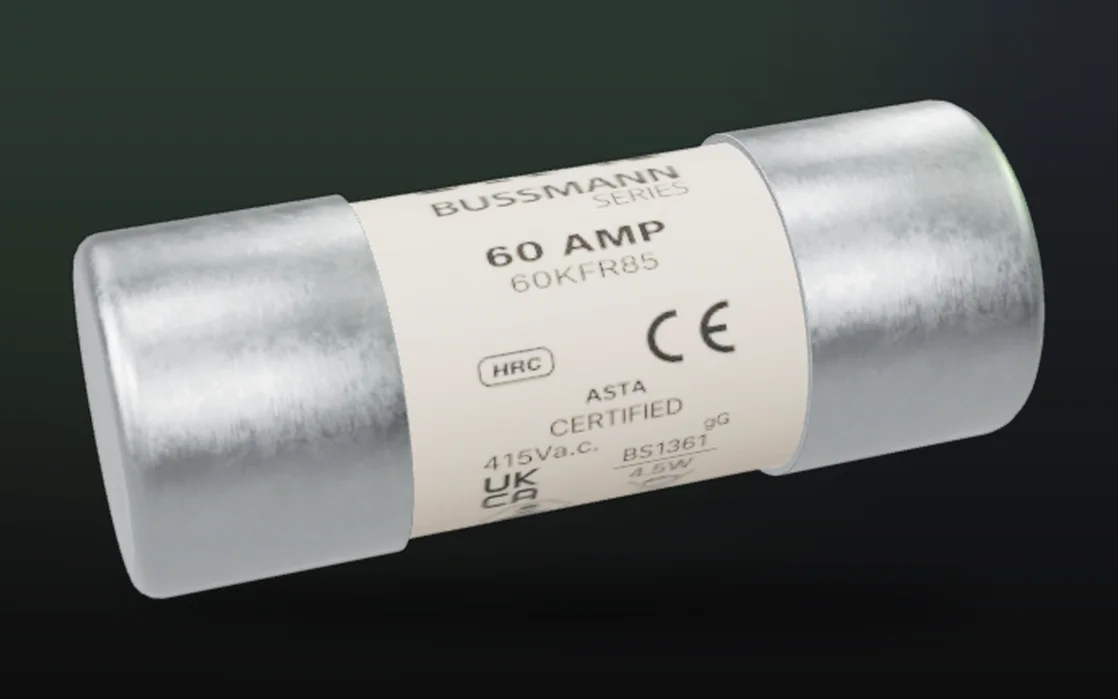 HRC cartridge fuse rendered in 3D